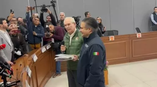 Pérez Arreola agradeció el recibimiento por parte de los consejeros electorales y ratificó el compromiso de ambos partidos para participar en el proceso electoral