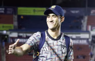 Este miércoles, el jugador vivió su último entrenamiento con los felinos