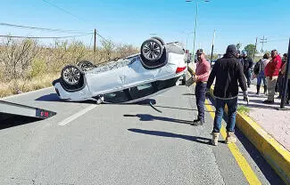 La conductora, afortunadamente logró salir ilesa
