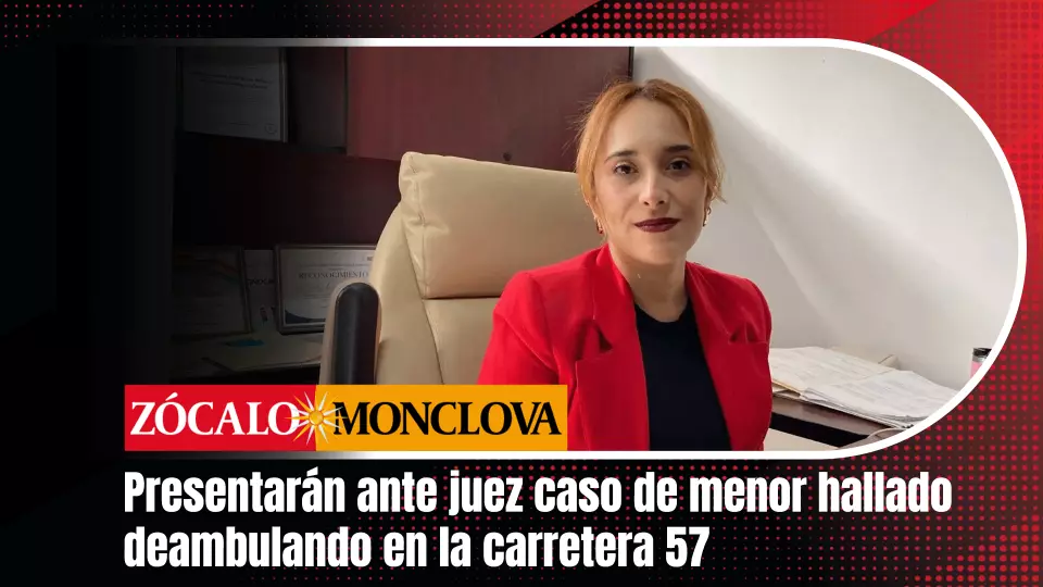 Ante esta situación, informó que se notificará a la jueza que ya conoce el caso, ya que actualmente el menor permanece con su madre, conforme a lo previamente establecido