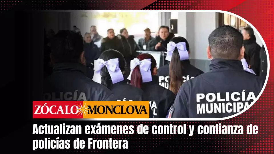 La alcaldesa Sara Irma Pérez Cantú informó que 16 elementos serán enviados a Saltillo para volver a presentarlos