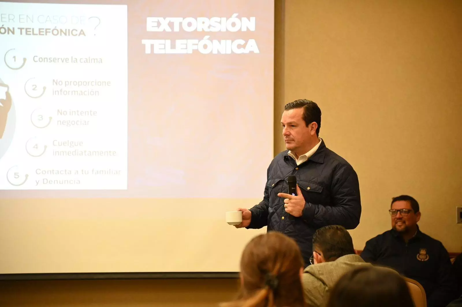 Federico Fernández Montañez se reunió con el gremio notarial de la Región Centro como parte de la estrategia de prevención del delito impulsada p