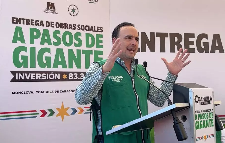 El gobernador destacó que Coahuila mantiene buenos resultados en seguridad y desarrollo económico gracias al trabajo coordinado con los alcaldes del