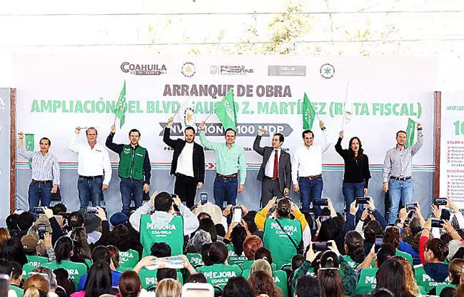 Arrancan grandes obras en Coahuila por 3 mil mdp