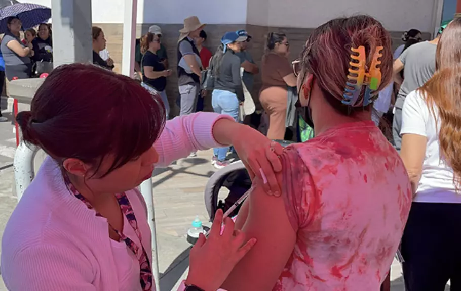 Van 50 mil vacunas aplicadas por SSA; refuerzan inmunización contra sarampión en Coahuila