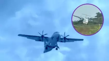 La aeronave que cubría la ruta de San Andrés con destino a Providencia no pudo aterrizar, por lo que el trayecto que por lo regular es de 25 minutos