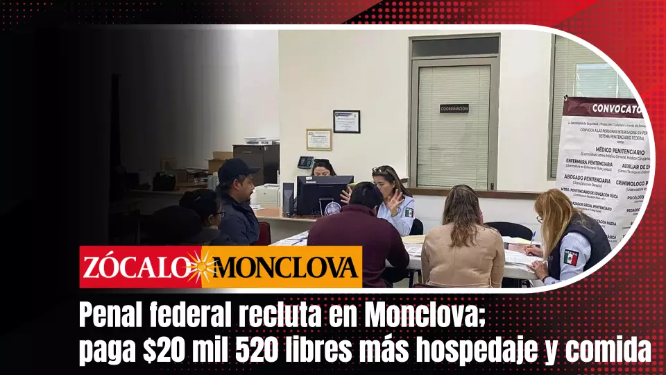 El salario ofrecido para los oficiales es de 20 mil 520 pesos mensuales, libres de impuestos, más todas las prestaciones de ley que corresponden al gobierno federal.