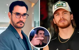 El influencer se mostró confundido ante los comentarios del actor con los que cuestionó su talento y lo llamó 
