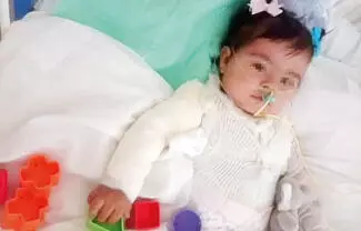 La pequeña que sufrió quemaduras en casi el 45 por ciento de su cuerpo debido a un accidente en el hogar, presentó una pronta mejoría