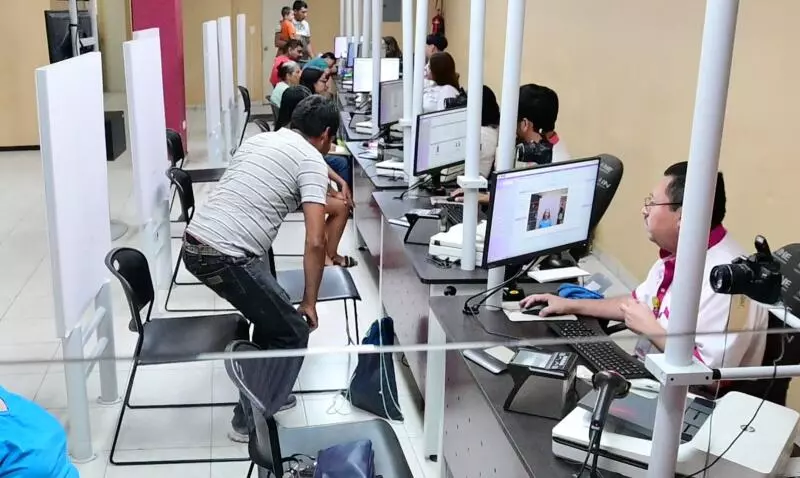 Aunque el tiempo de espera fue mayor debido a la alta demanda, aseguró que no se registró ningún incidente, ya que todos se comportaron con civilid