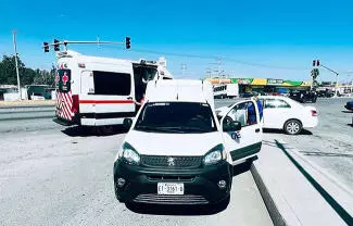 Daños materiales en dos vehículos fue el saldo que arrojó el choque