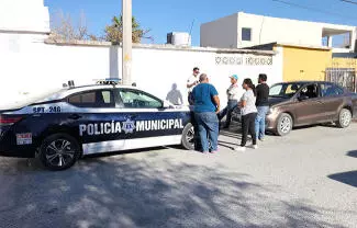 Daños materiales fue el saldo de un accidente vial