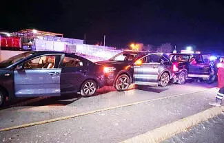 Conductor de una camioneta convulsiona tras el accidente