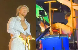 El ganador de La Casa de los Famosos México (Televisa) sufrió una aparatosa caída mientras participaba como invitado especial en el Carnaval