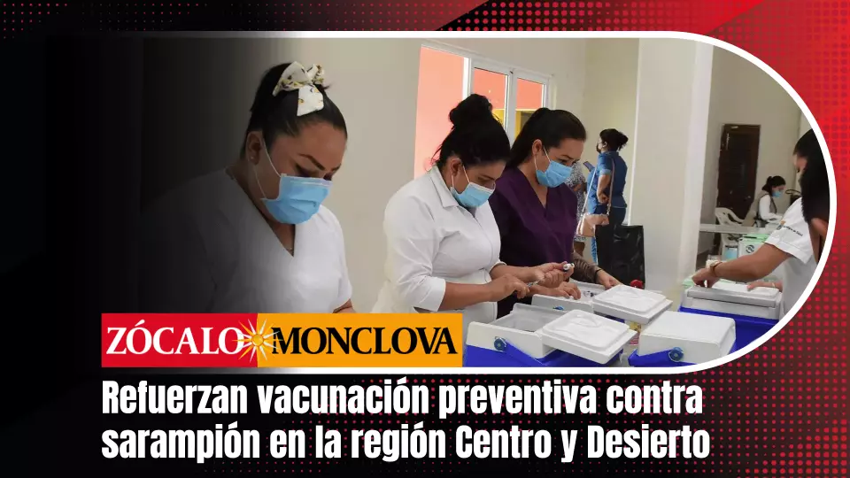 De la Garza precisó que, hasta el momento, no se ha confirmado ningún caso positivo de sarampión en la región