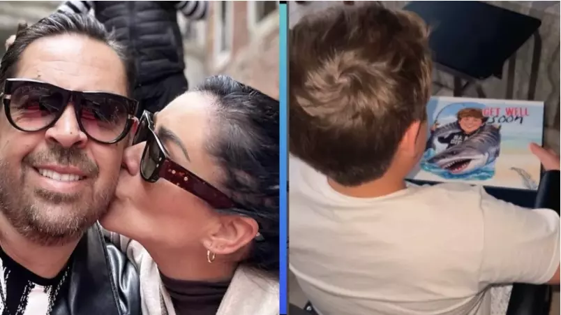 Momentos de terror vivió la familia de Lupita D’Alessio luego de que su nieto Patricio fuera mordido por un tiburón.  