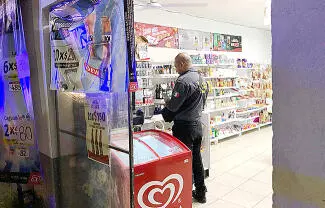 Una rápida movilización de las fuerzas de seguridad se registró la noche de ayer en la Zona Centro.