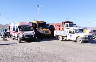 Leves afectaciones a dos unidades vehiculares fue el saldo que dejó un choque por alcance.