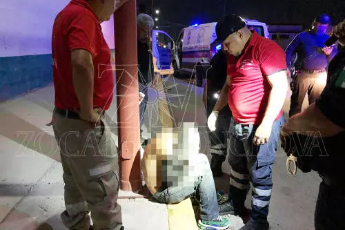 Los rescatistas le brindaron atención prehospitalaria.