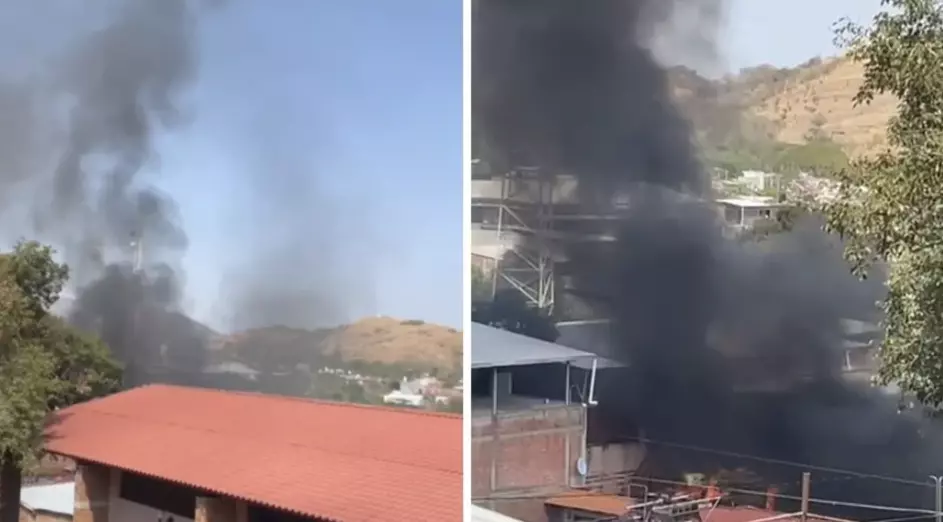 Quema de vehículos, ataques a edificios públicos y cierres carreteros en la tierra natal de 'El Mencho' son reportados este lunes 23 de febrero. 