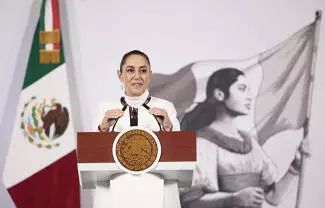 La Mandataria federal fue cuestionada en la mañanera sobre si reconoce la estrategia del ex Presidente Felipe Calderón