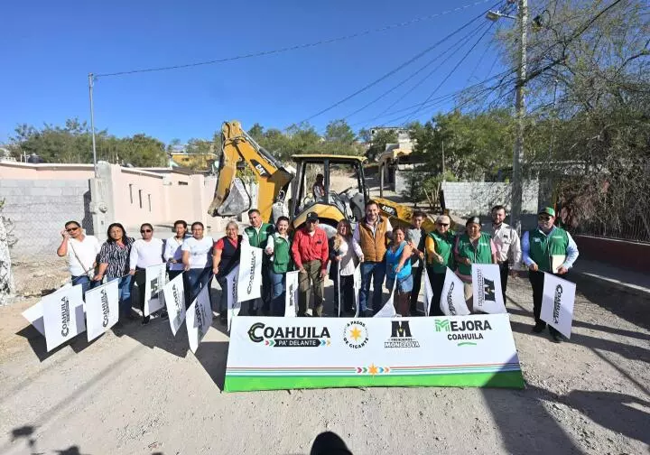 Durante el acto de inicio de obra, el presidente municipal destacó que su gobierno trabaja de manera coordinada para llevar a cabo proyectos de infra