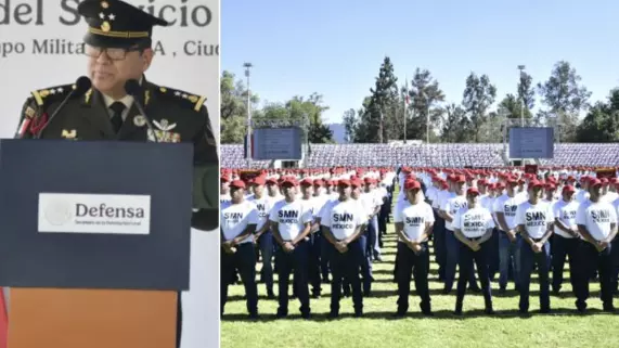Arrancó el Primer Escalón del Servicio Militar Nacional 2026 en la Ciudad de México, en donde más de 60 mil hombres y mujeres voluntariamente se u
