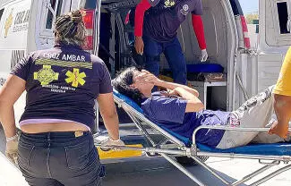 Terminó con golpes en el rostro y cuerpo, además de presentar sangrado en nariz y boca