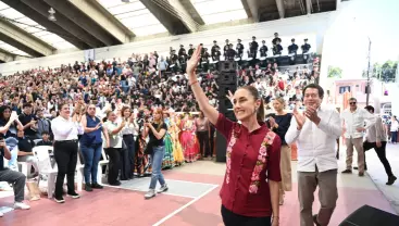 La presidenta registró 72 por ciento de respaldo popular en febrero; 76 por ciento después del abatimiento de ‘El Mencho’ Oseguera