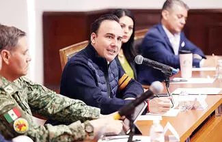 Preside Gobernador mesa de Coordinación Estatal para la Construcción de la Paz 