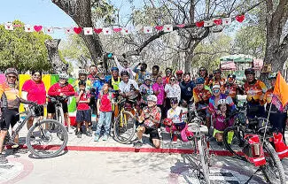 Recorren el Centro Histórico y acampan en el corredor turístico ‘Las Lajas’