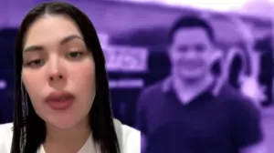 En la entrevista, la mujer asegura que el padre de su ex pareja la ha estado insultando a través de mensajes por vía whats app