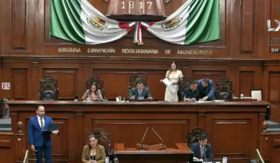 Esto ocurrió antes de votar la convocatoria para designar al nuevo titular del Órgano Superior de Fiscalización del Estado de Aguascalientes. 