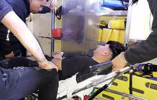 Agresivos sujetos se refugiaron en su casa, por lo que no pudieron ser detenidos