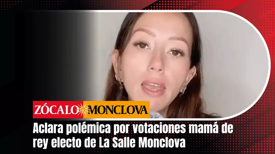 La madre del rey electo aprovechó el pronunciamiento para agradecer el apoyo recibido, ofrecer una disculpa a los maestros y directivos del plantel por los momentos de tensión durante el proceso.