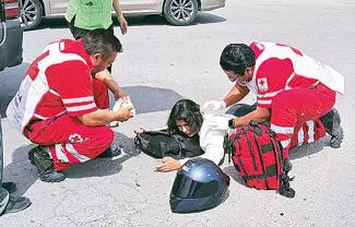 Intentó integrarse a la peligrosa arteria vial sin percatarse de la circulación