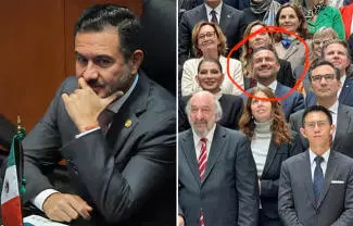 Laura Itzel Castillo, presidenta del Senado, salió el defensa de Yunes Márquez y aseguró que viajó a evento de la OCDE con recursos propios