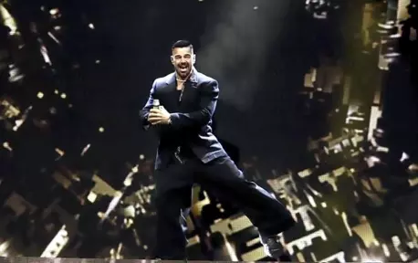 Como si se tratase de un menús, Ricky Martin ofreció un maridaje perfecto de géneros, en su concierto en el Estadio de Béisbol Fray Nano