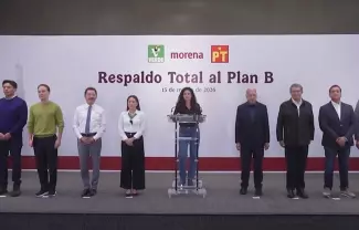 Las dirigencias nacionales y legislativas de Morena, PT y PVEM sellaron el apoyo al Plan B de reforma electoral