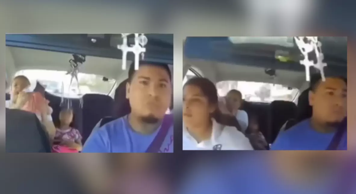 Édgar Martínez, chofer de plataforma en Nuevo León, auxilió a una mujer y sus nietos tras la caída de un bebé de las escaleras. Con la ayuda del oficial de tránsito lograron salvar al pequeño. 