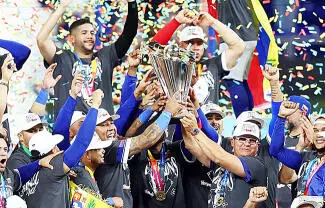 La novena sudamericana derrotó el día de ayer a su similar de Estados Unidos para ganar por primera vez el Clásico Mundial de Beisbol 