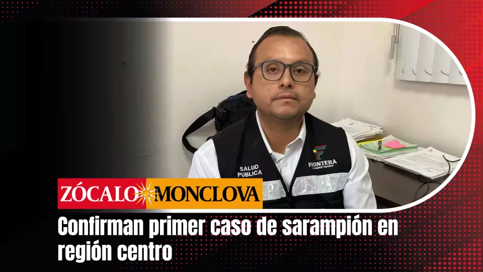 Fue el secretario de Salud, Eliud Aguirre, quien dio a conocer que actualmente existen 10 caso de sarampión en el Estado