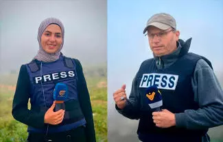 Tres periodistas libaneses, entre ellos un corresponsal de un medio afiliado a Hezbollah, murieron este sábado en un ataque israelí
