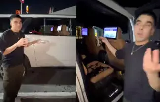 Hasta el momento, el cantante no informó si presentaría una denuncia formal ante las autoridades