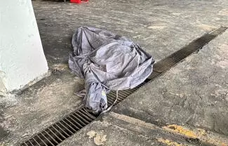 La zona cercana al palco 52 fue acordonada.