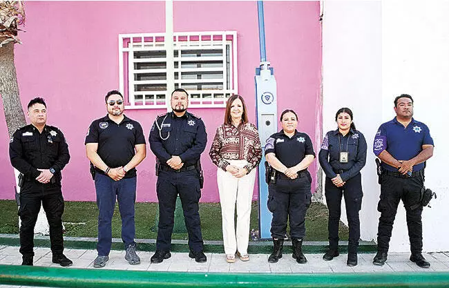 Refuerzan seguridad con botones de pánico en Frontera
