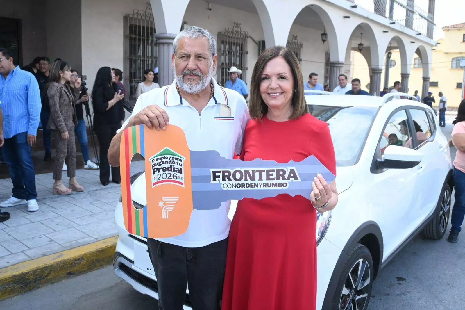 Realizan sorteo del predial 2026 en Frontera; 12 mil contribuyentes participaron