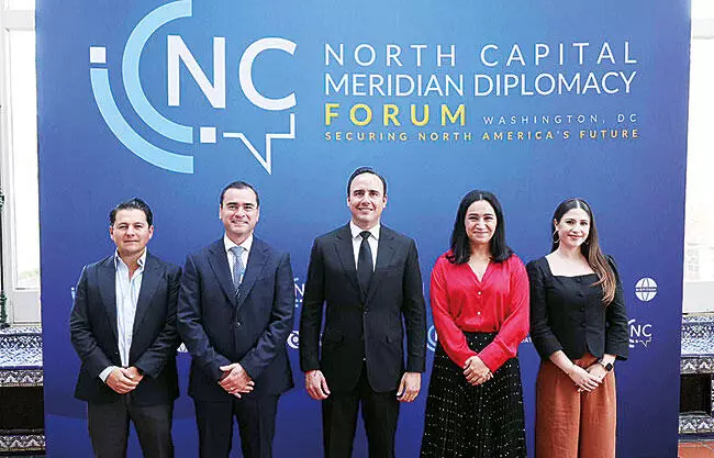 Fortalece Manolo Jiménez competitividad de Coahuila en Washington D.C.