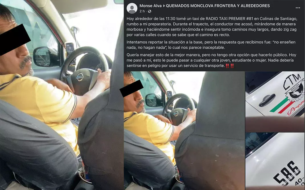Al intentar reportar el incidente ante la base de la empresa, la respuesta que recibieron fue 