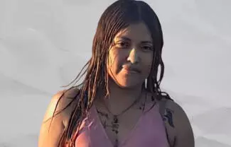 Desde el 2021 a la fecha, Cecilia participó en marchas, jornadas de rastreo y acompañamiento a otras familias.